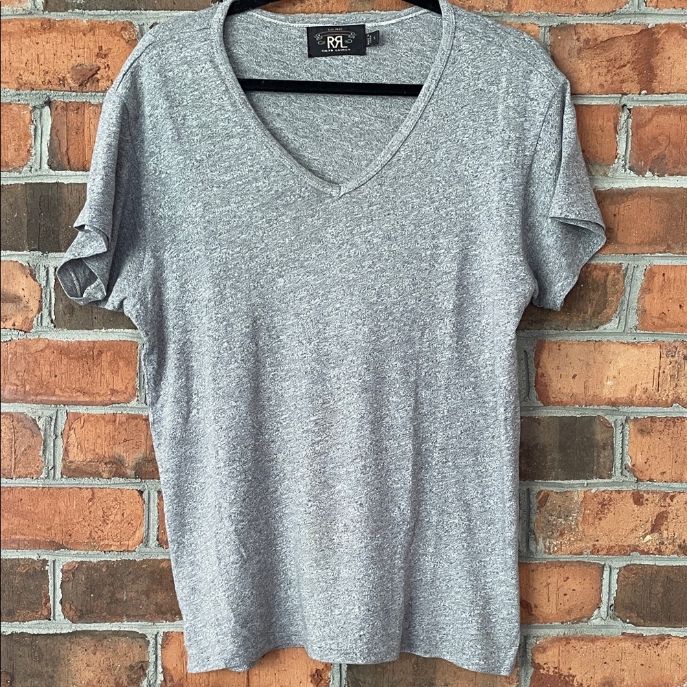 $285 RRL (2) V neck T-shirts